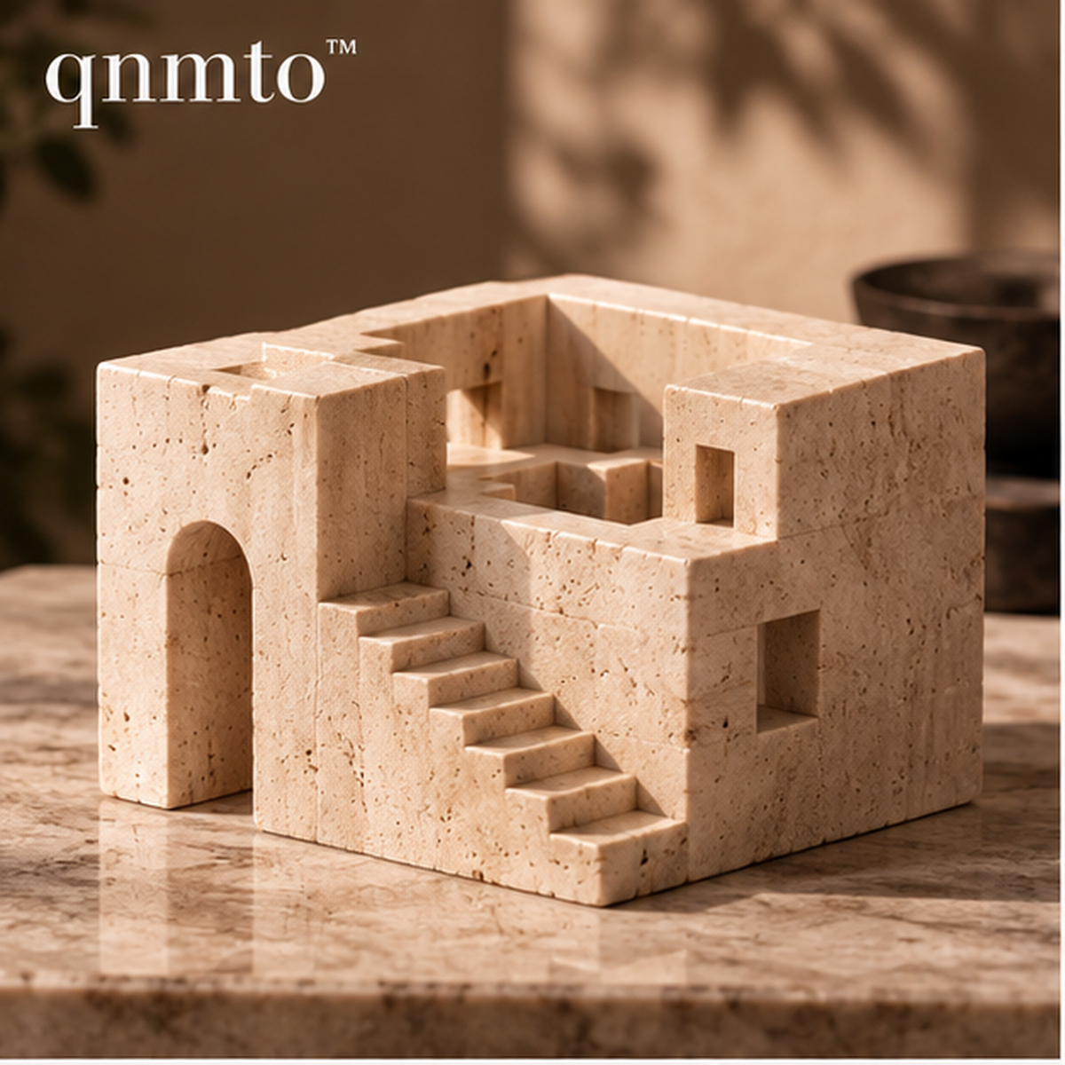 qnmto™ Sunken Atrium Architectural Sculpture - main view