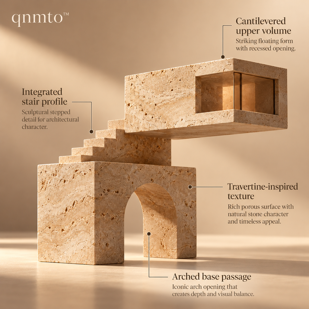 qnmto™ Cantilever House Sculptural Decor - product features