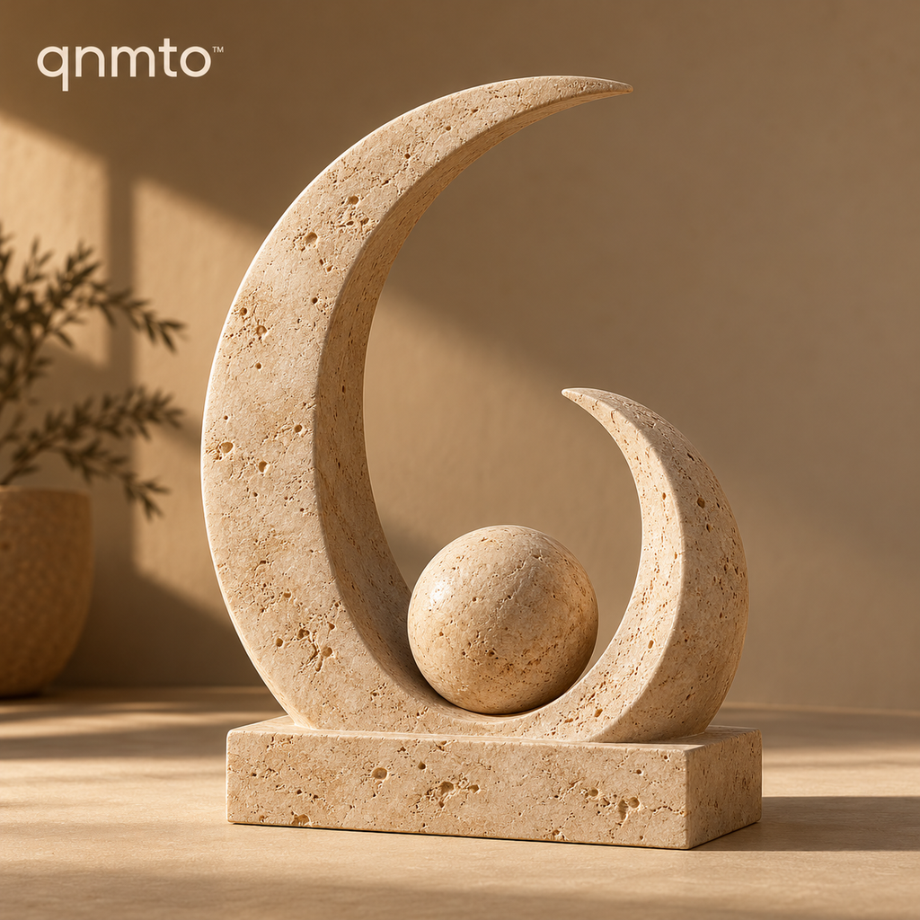 qnmto™ Crescent Portal Sculptural Object - main view