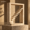 qnmto™ Floating Stairway Architectural Sculpture - main view