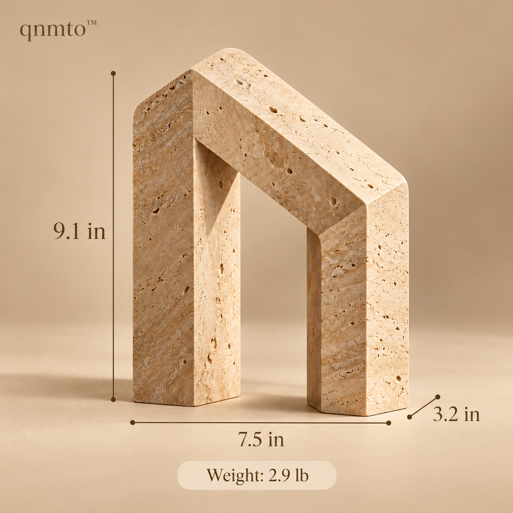 qnmto™ Impossible Arch Sculptural Object - dimensions and weight