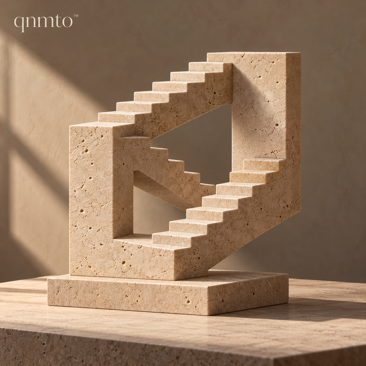qnmto™ Endless Stair Architectural Sculpture - main view