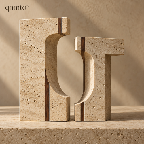 qnmto™ Twin Portal Architectural Bookends - main view
